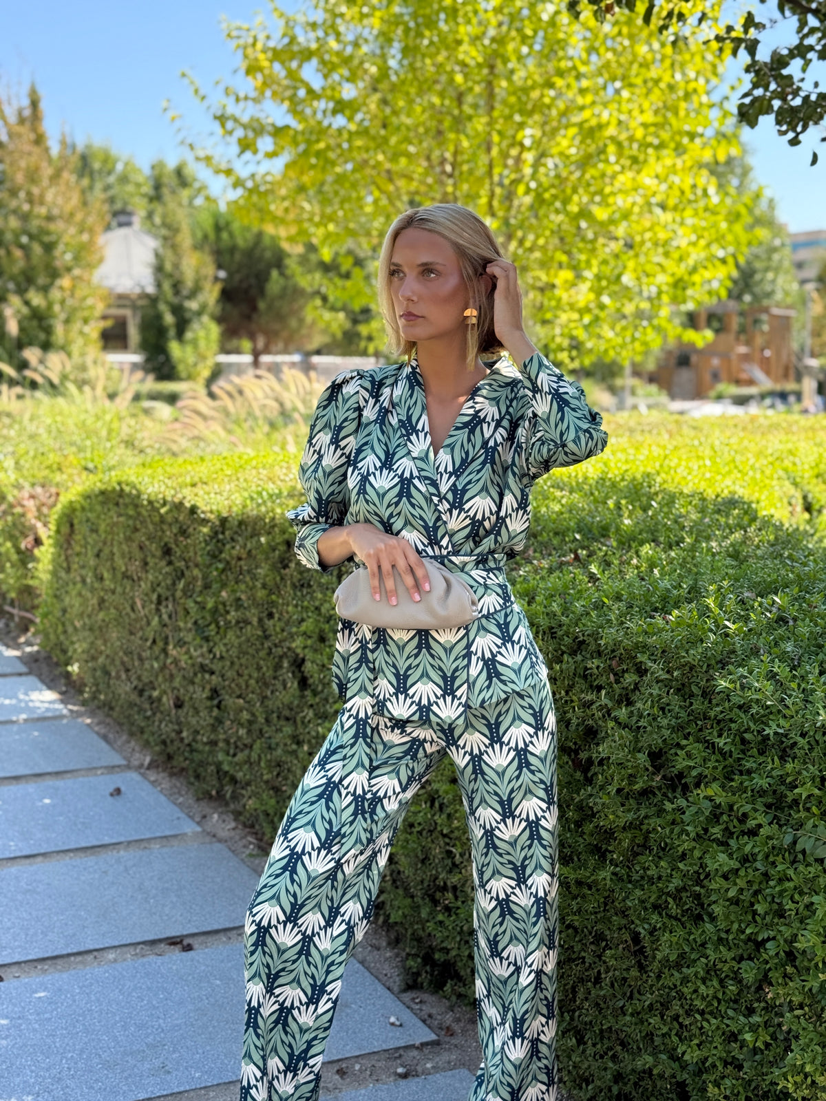 Beatrix Green Shirt