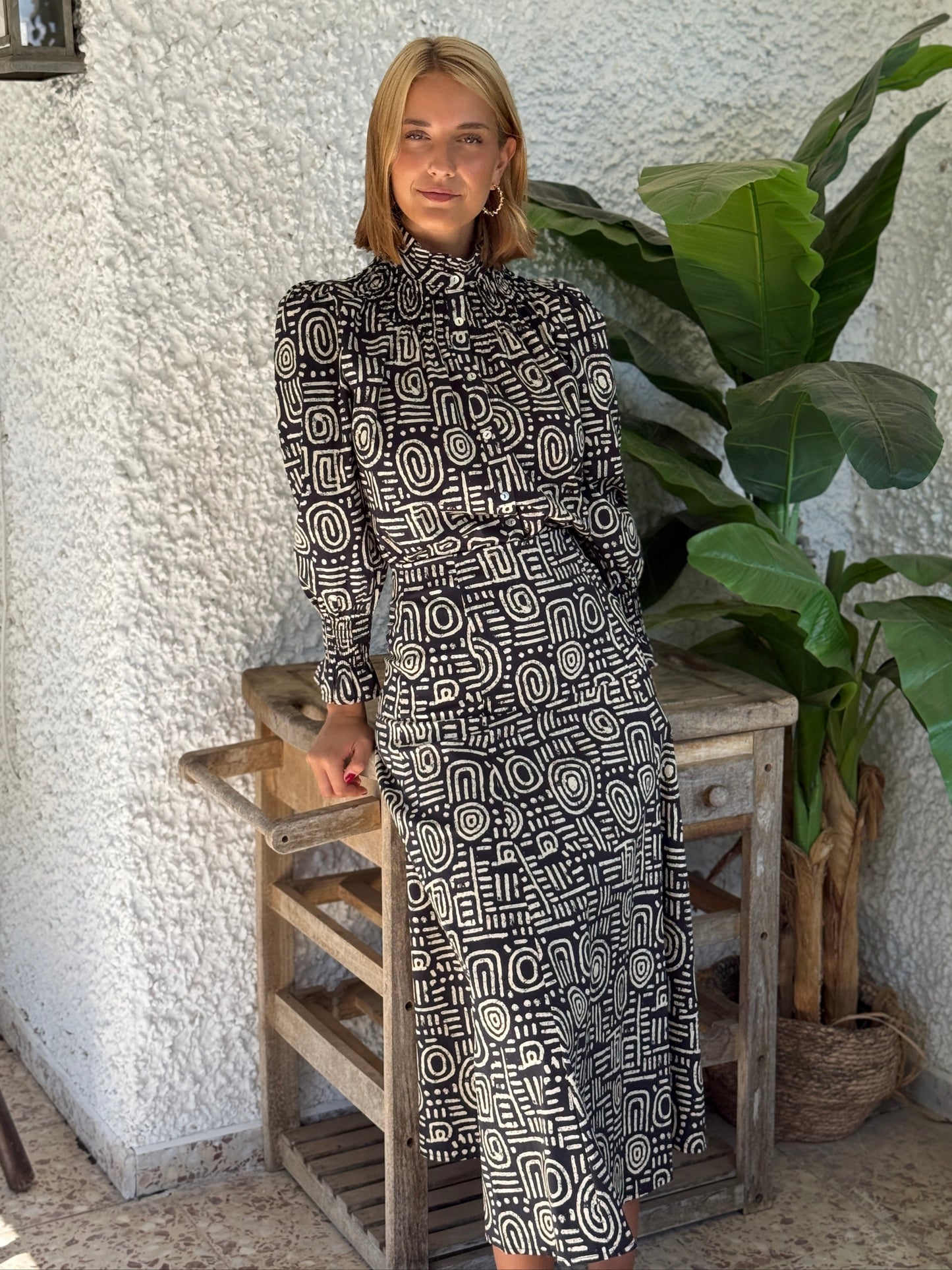 Falda Agra Negra