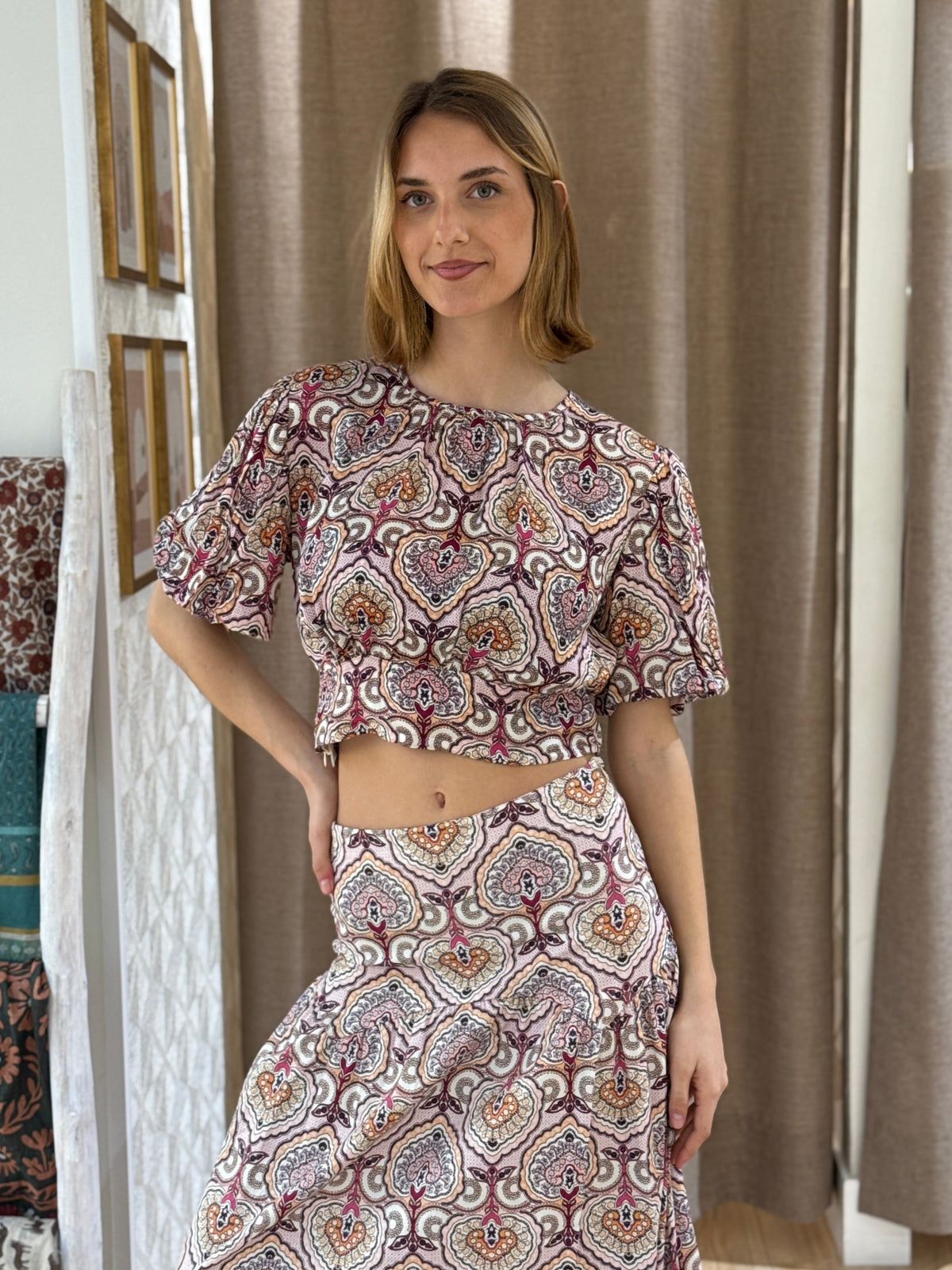 Total Look Versailles Rosa y Malva