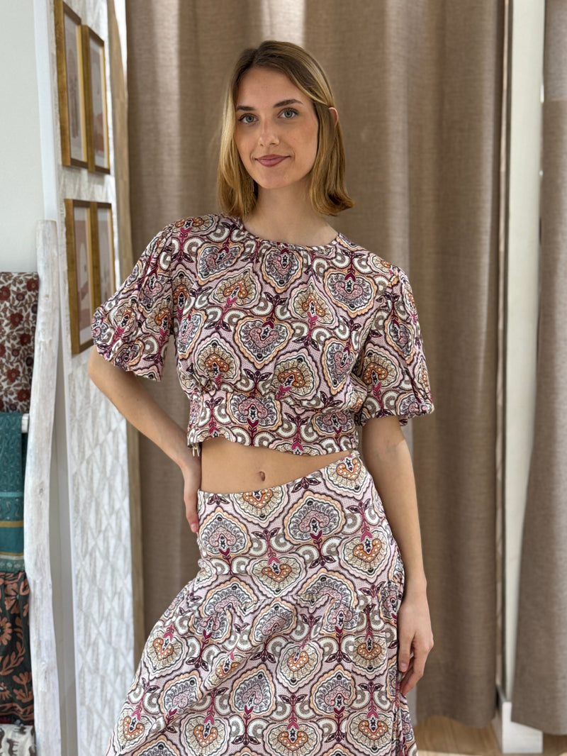 Total Look Versailles Rosa y Malva