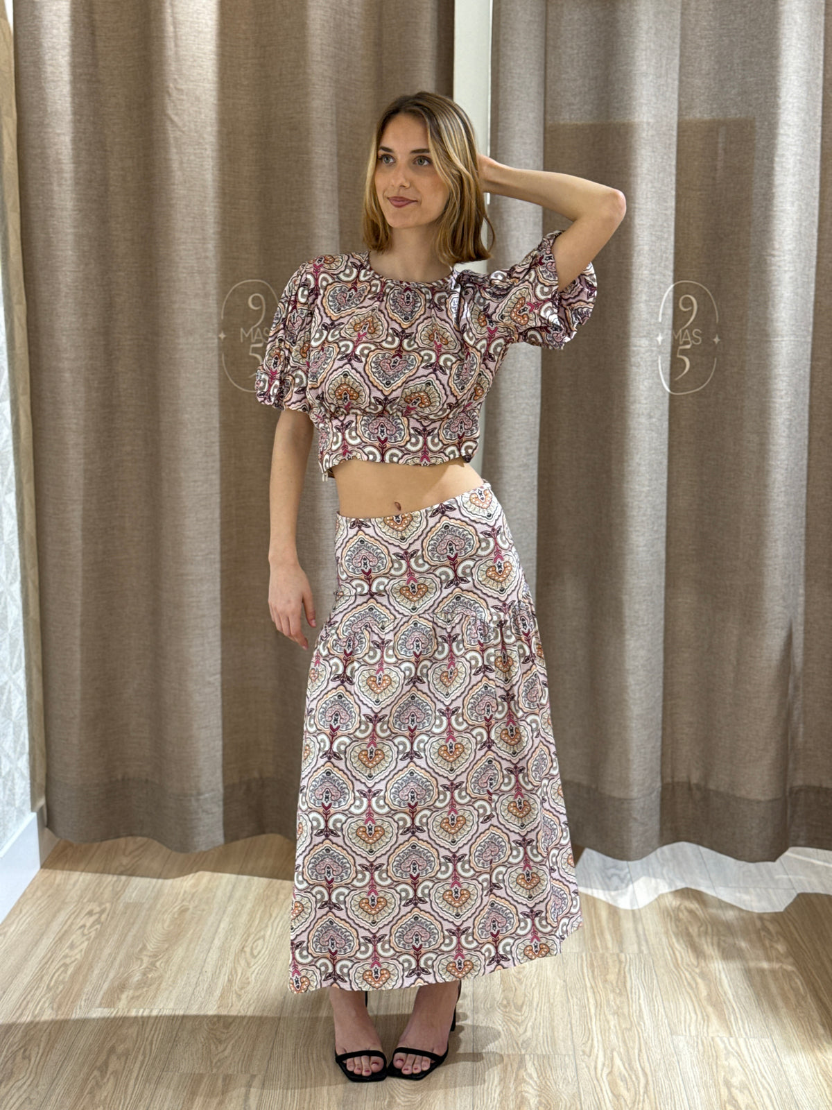 Total Look Versailles Rosa y Malva