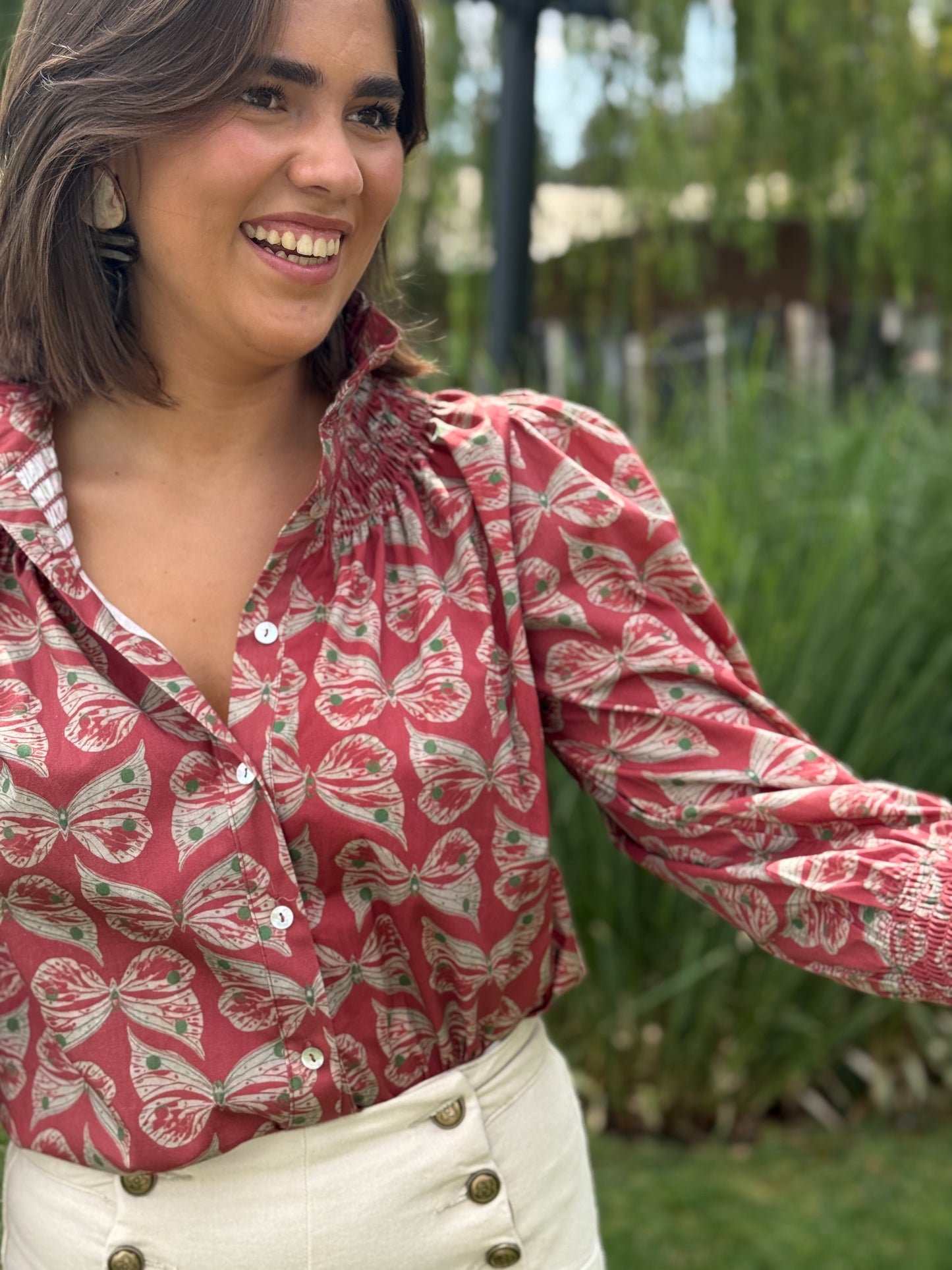 Camisa Agra Mariposas