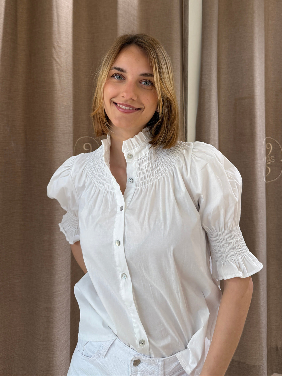 Camisa Saint Remy Blanca MC