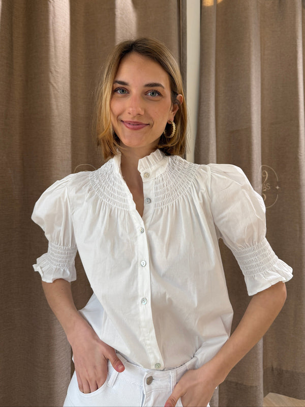 Camisa Saint Remy Blanca MC