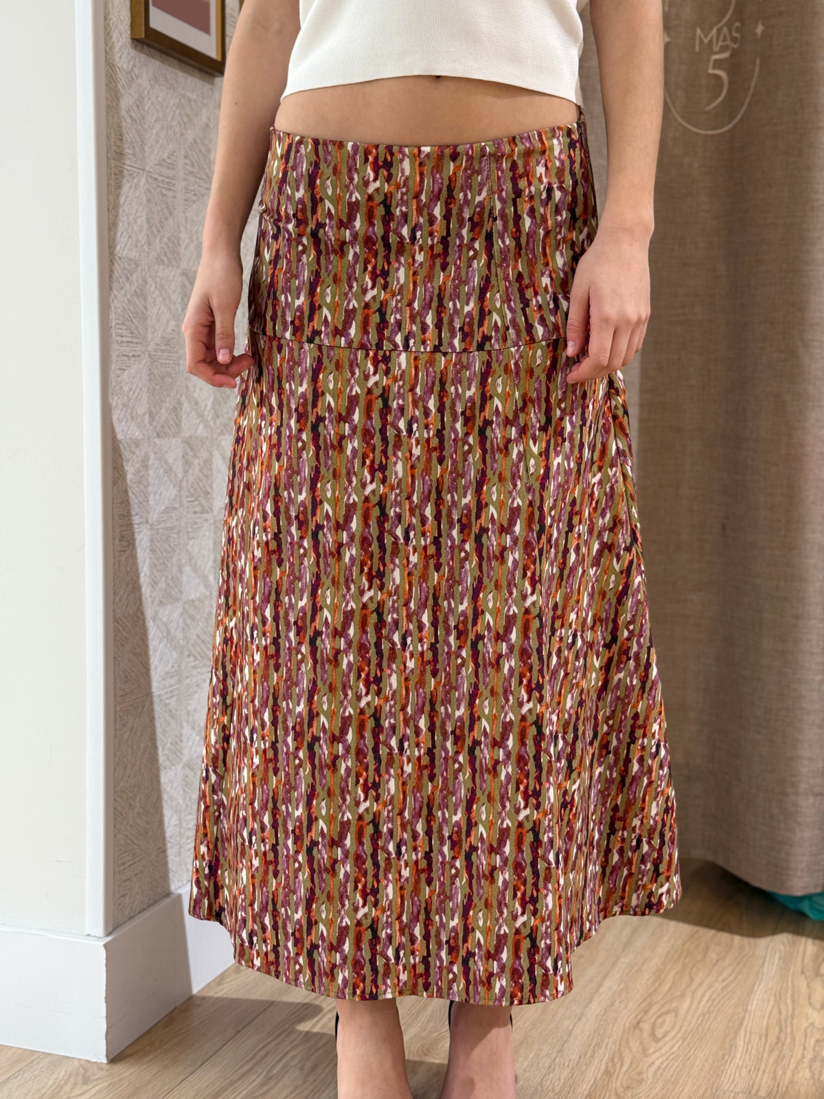 Falda Agra Multicolor