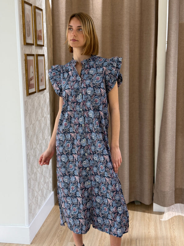 Vestido Rousillon Azul