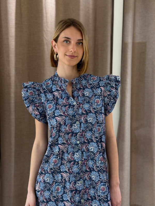 Vestido Rousillon Azul