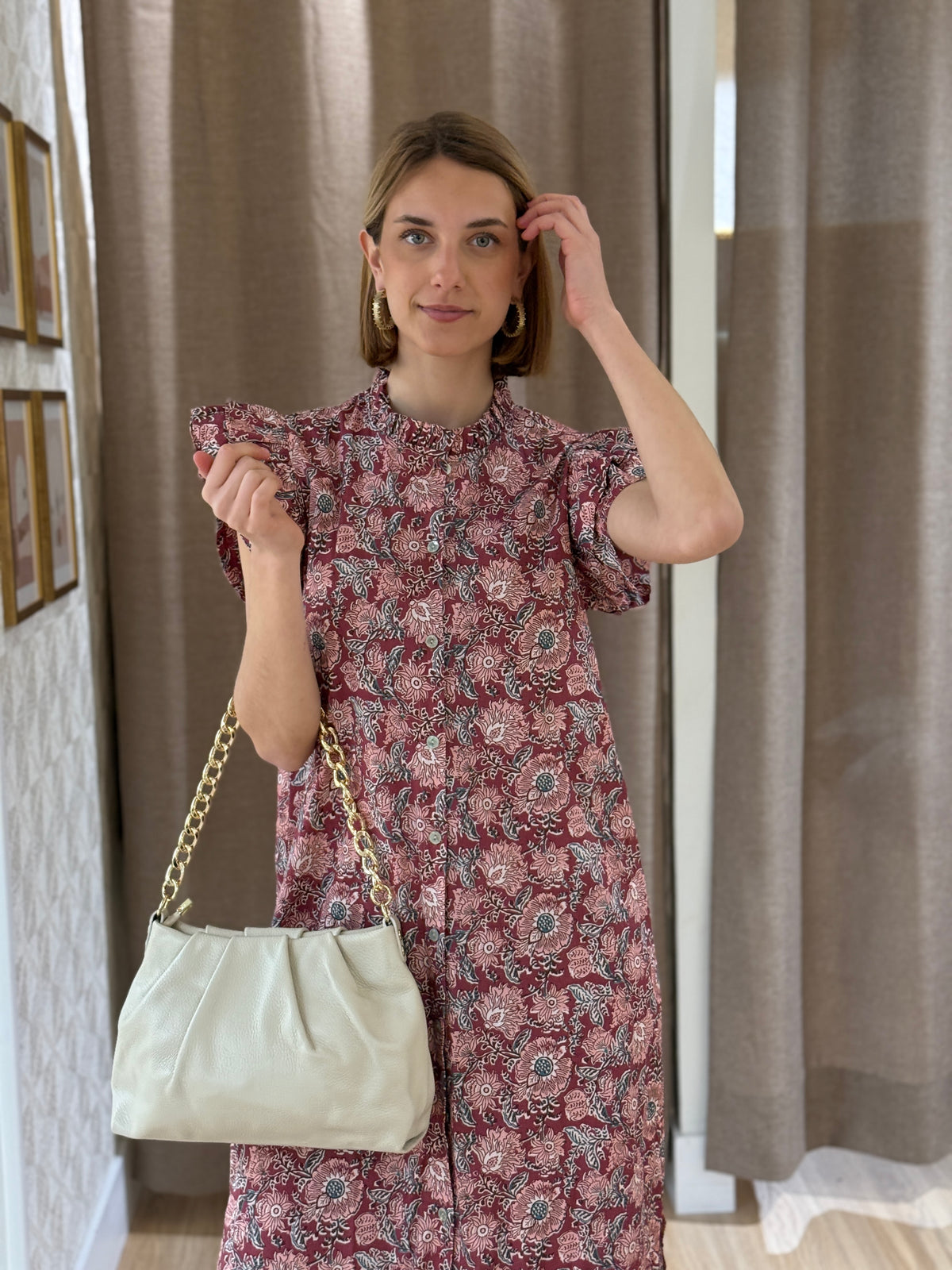 Vestido Rousillon Rosa