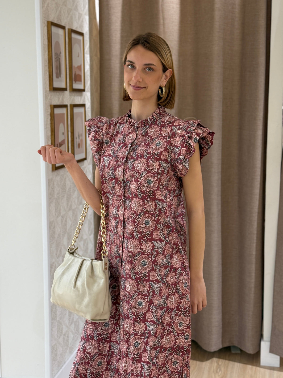 Vestido Rousillon Rosa