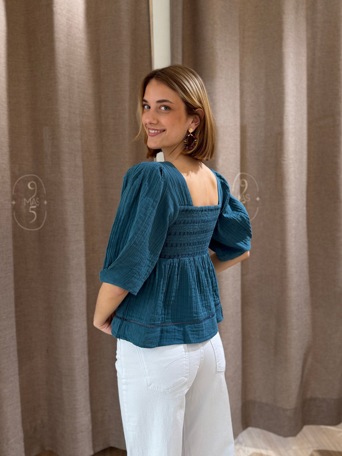 Beatrix Green Shirt