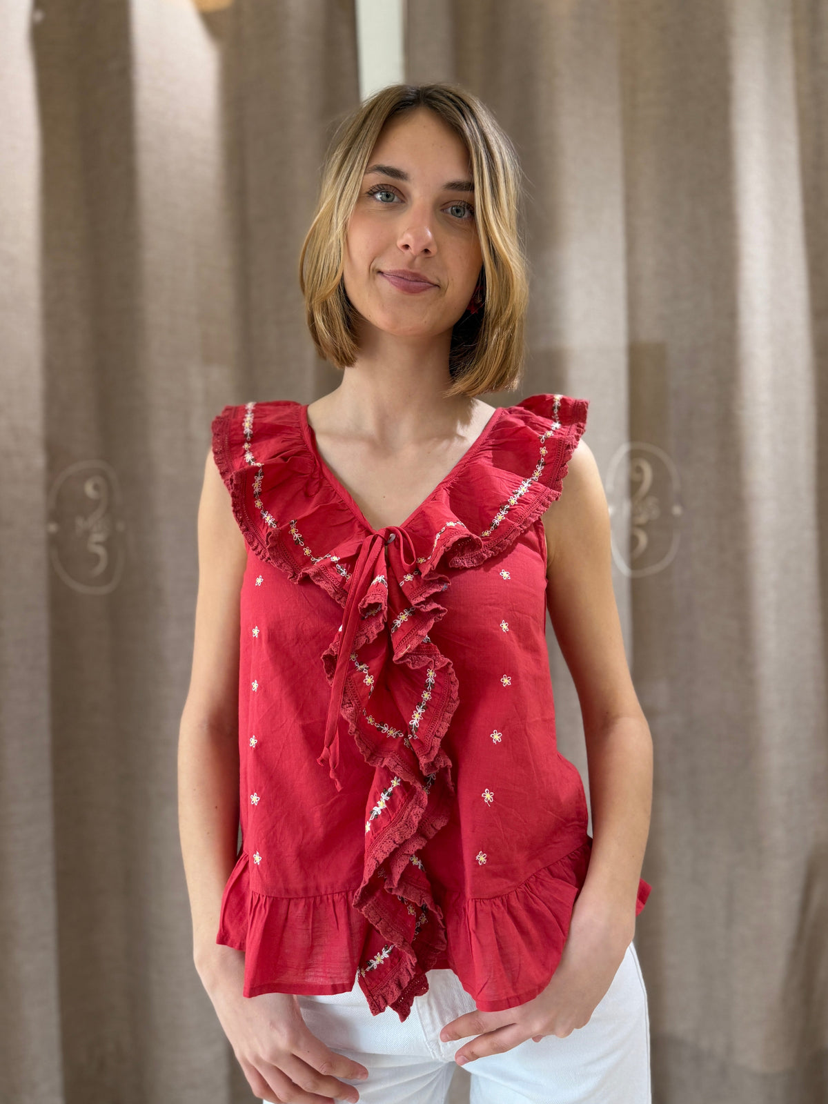 Camisa Lyon Roja MC