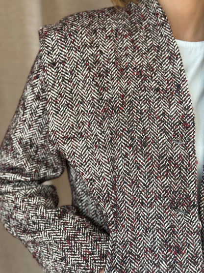 Chaqueta Zahara Burdeos