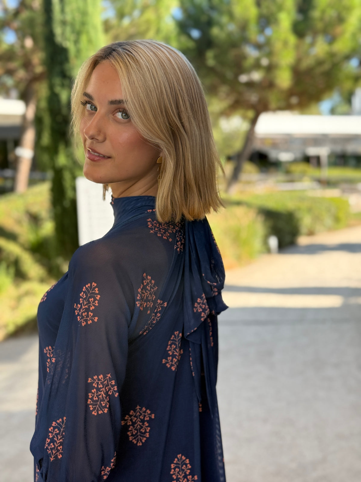 Vestido Josephine Azul