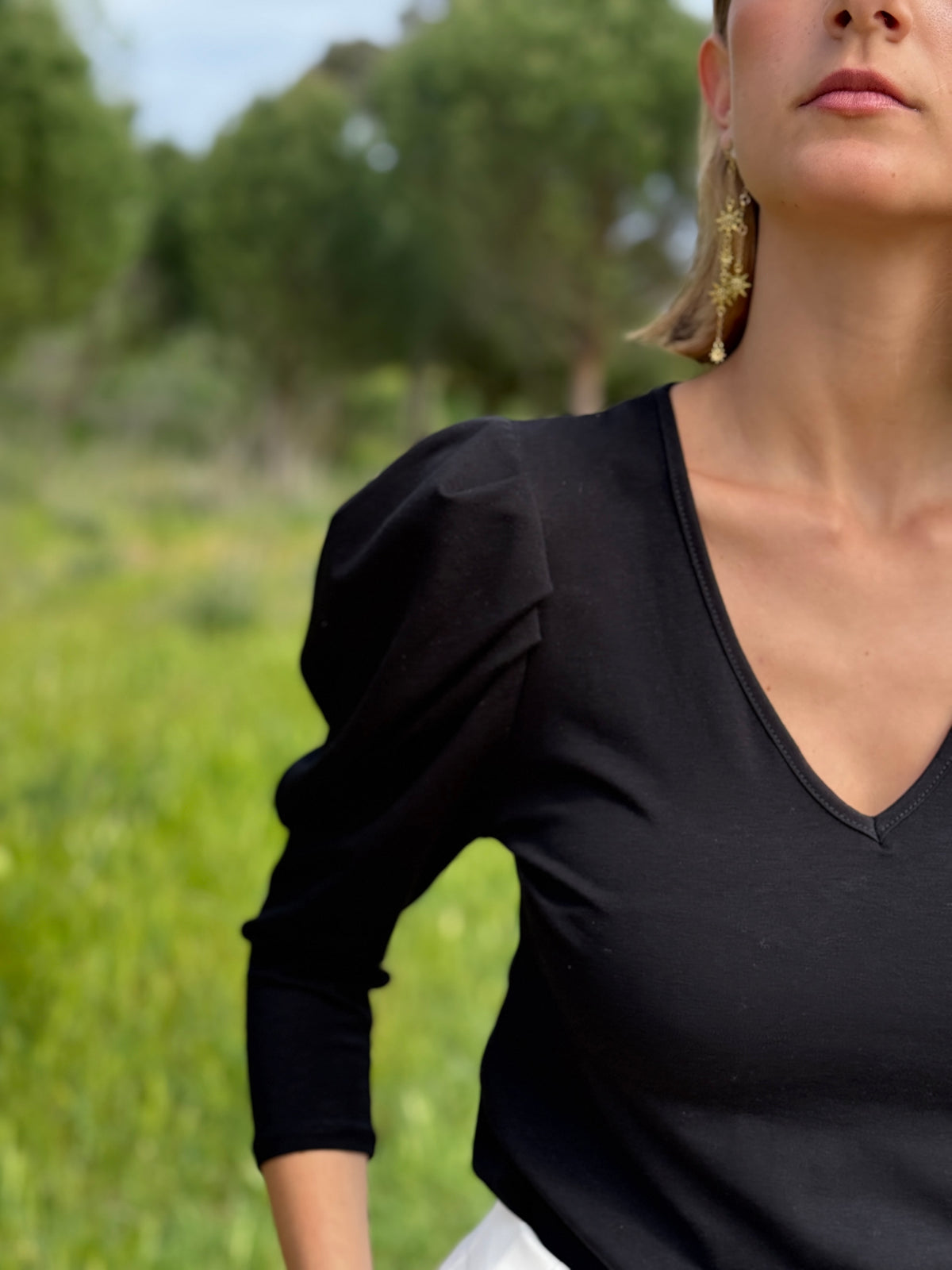 Camiseta Cezanne Negra