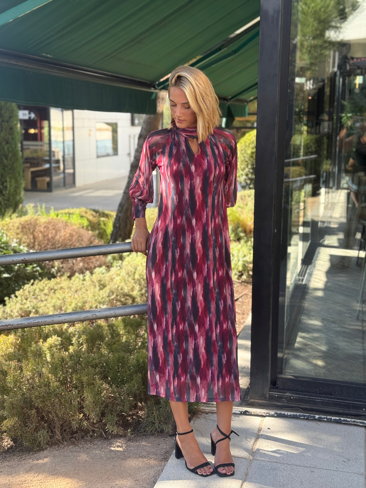 Vestido Josephine Fresa y Azul