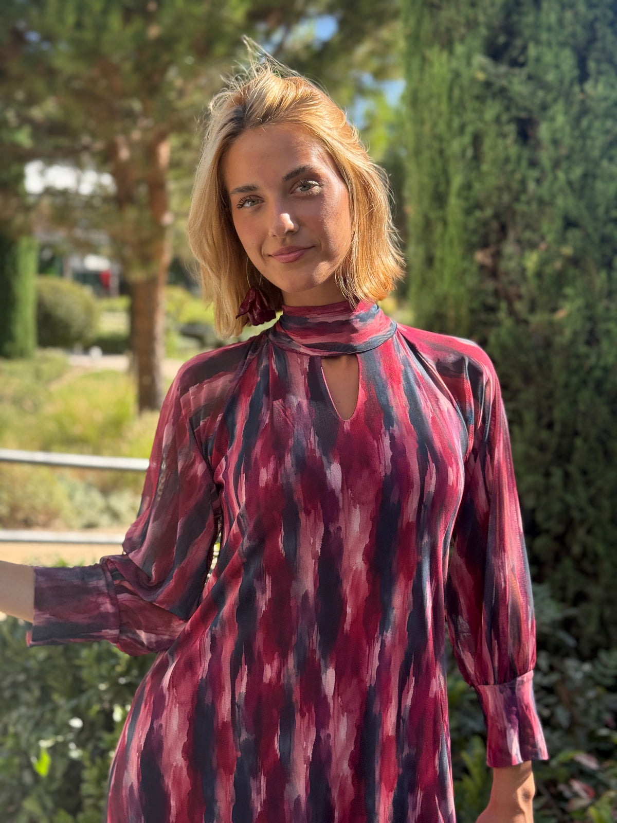 Vestido Josephine Fresa y Azul