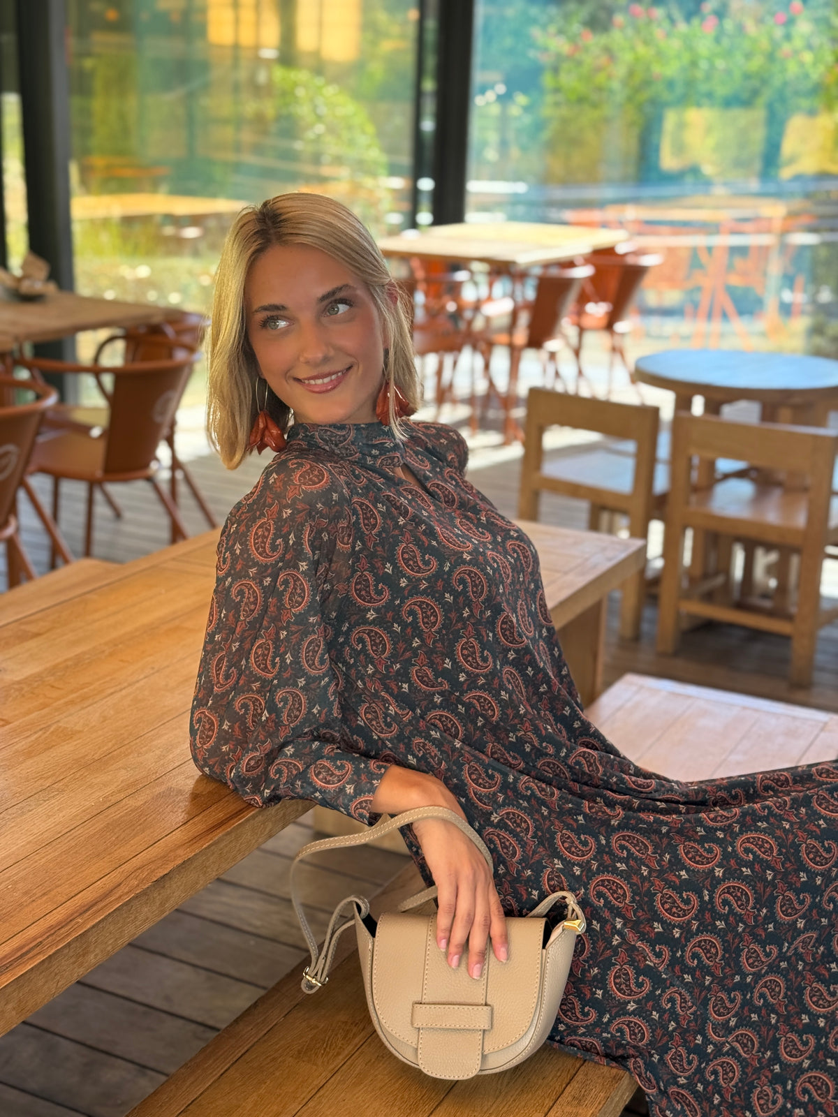 Vestido Josephine Paisley