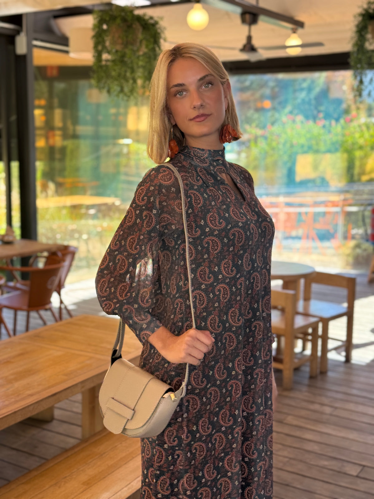 Vestido Josephine Paisley