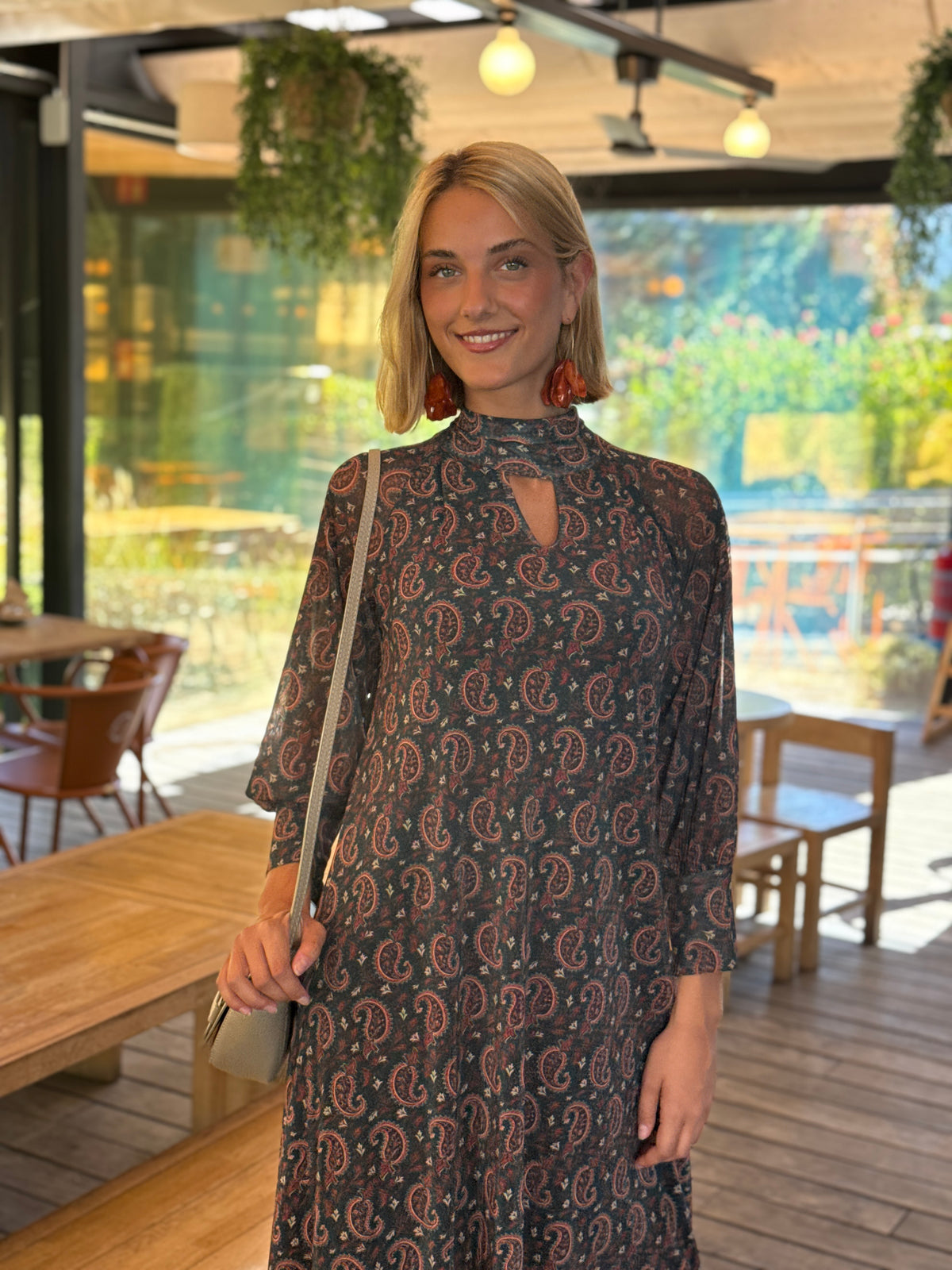 Vestido Josephine Paisley