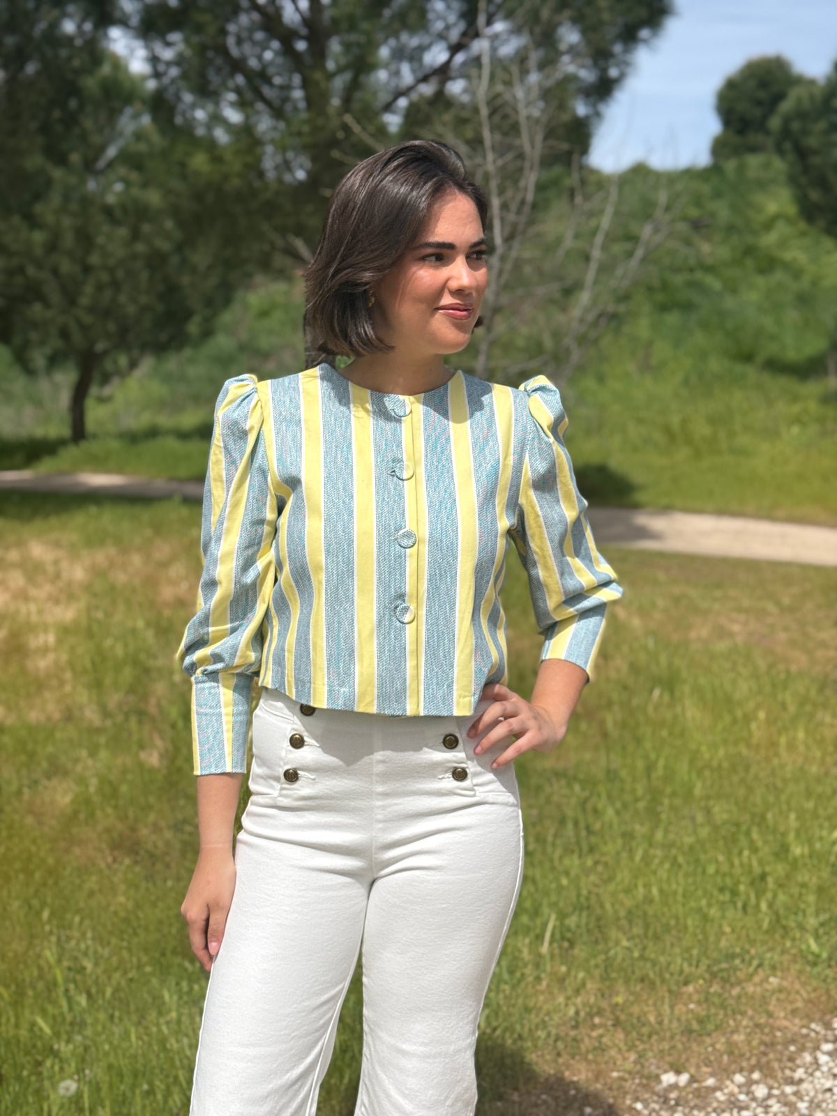Beatrix Green Shirt