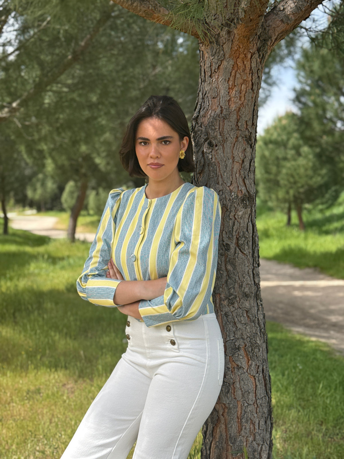 Beatrix Green Shirt