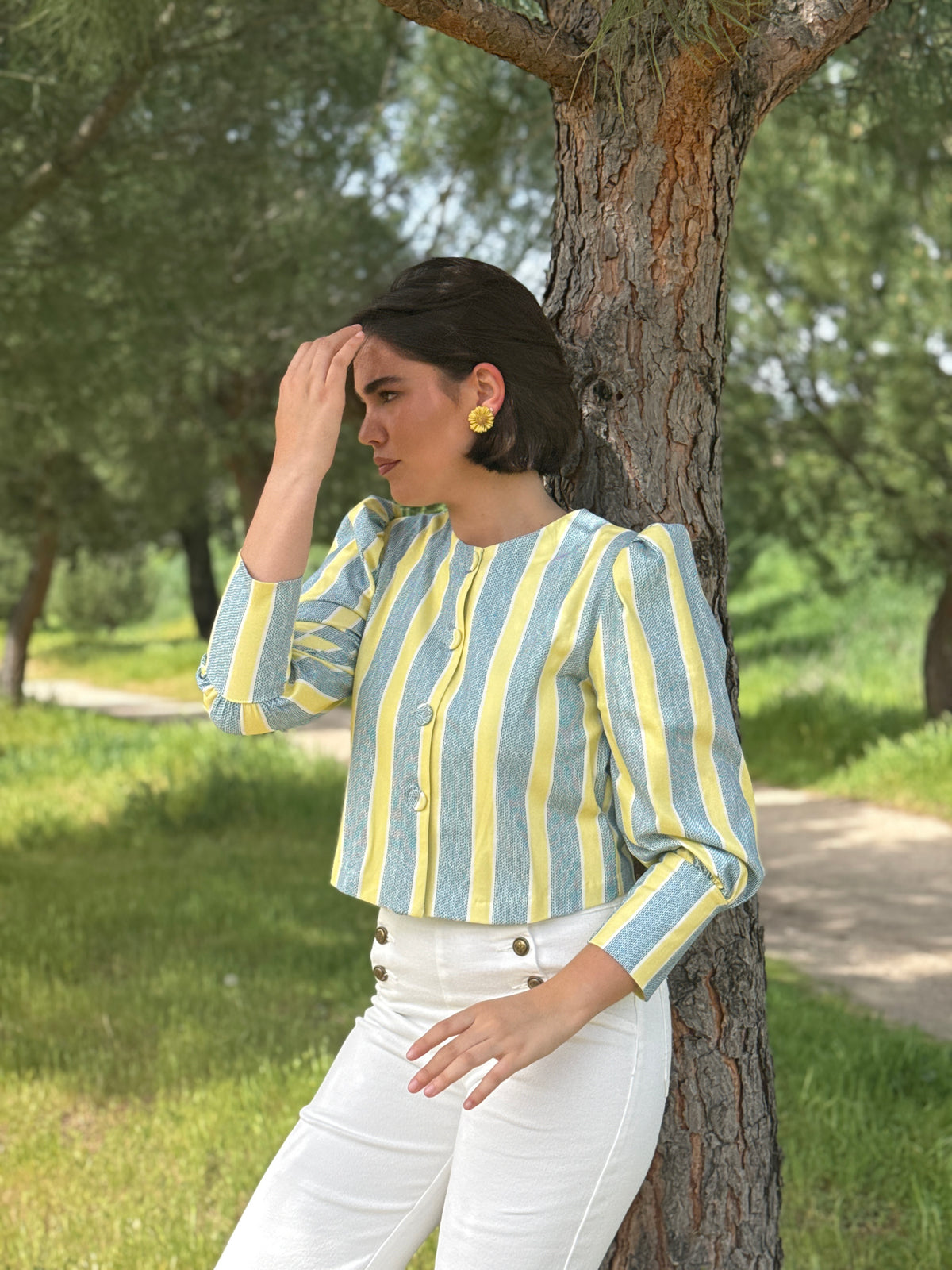 Beatrix Green Shirt