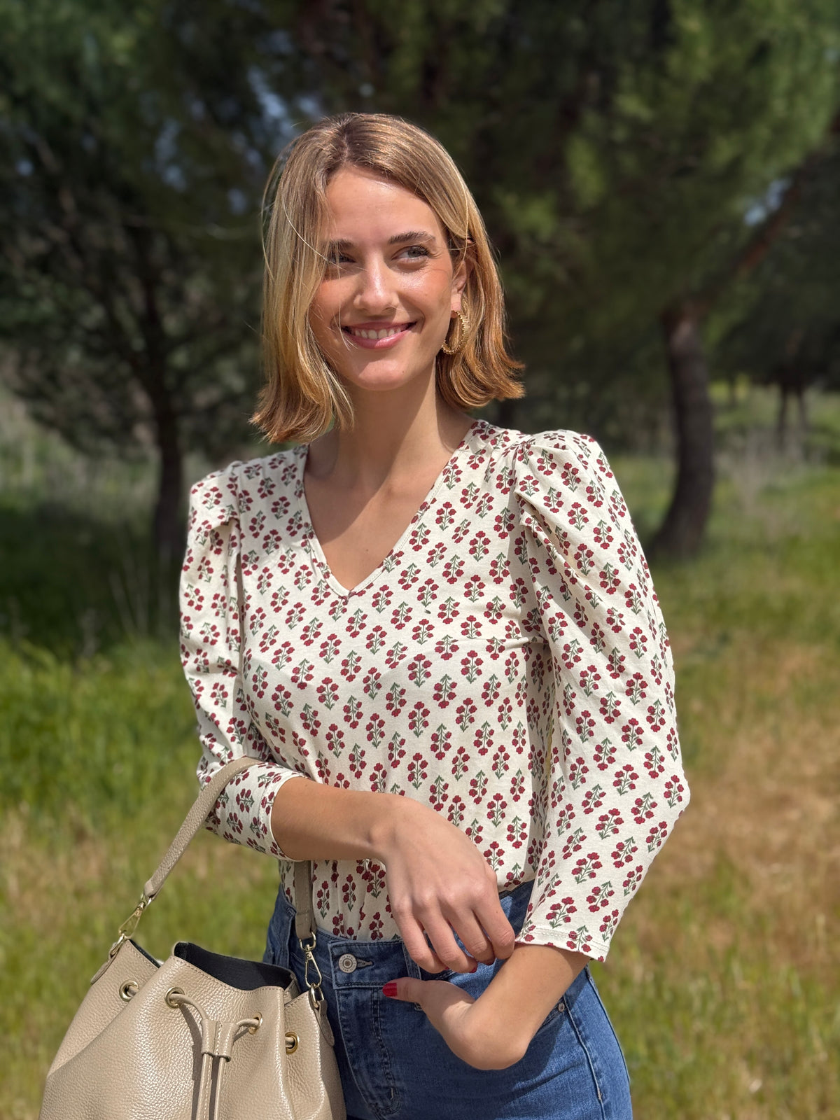 Beatrix Green Shirt