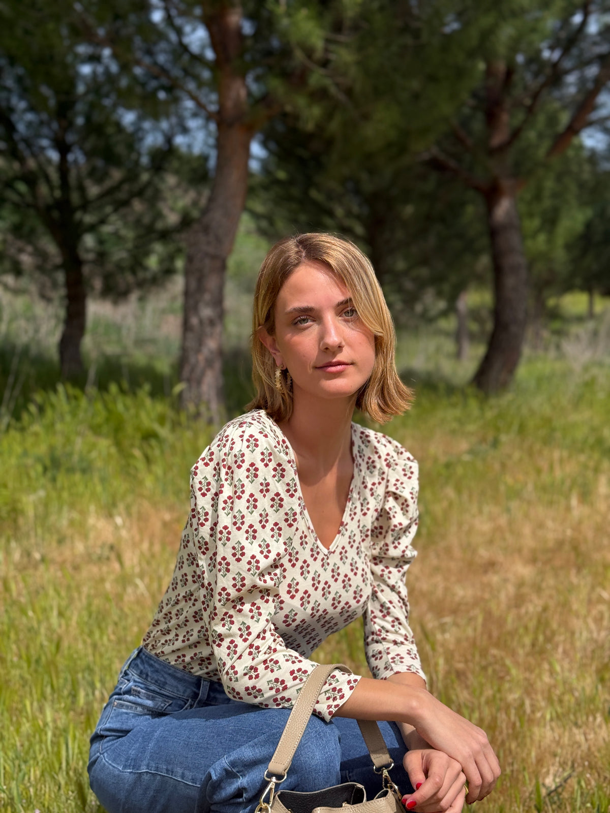 Beatrix Green Shirt