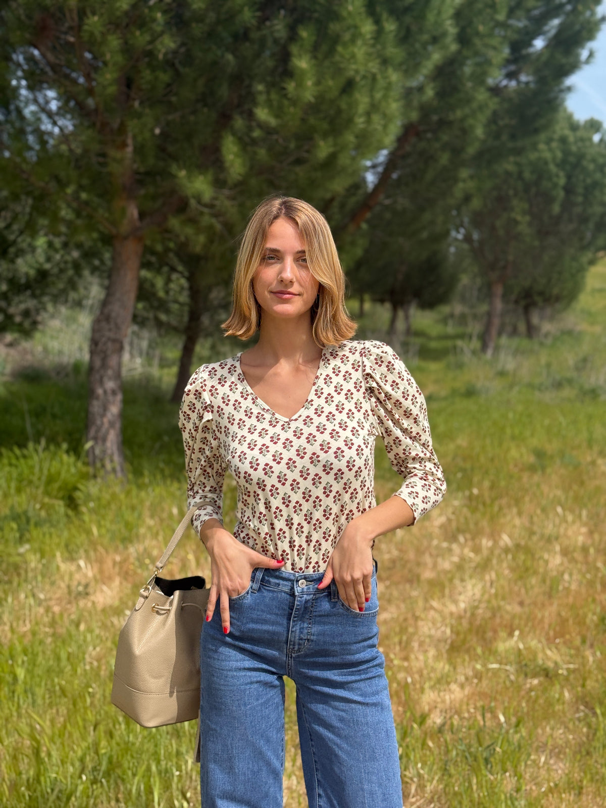 Beatrix Green Shirt