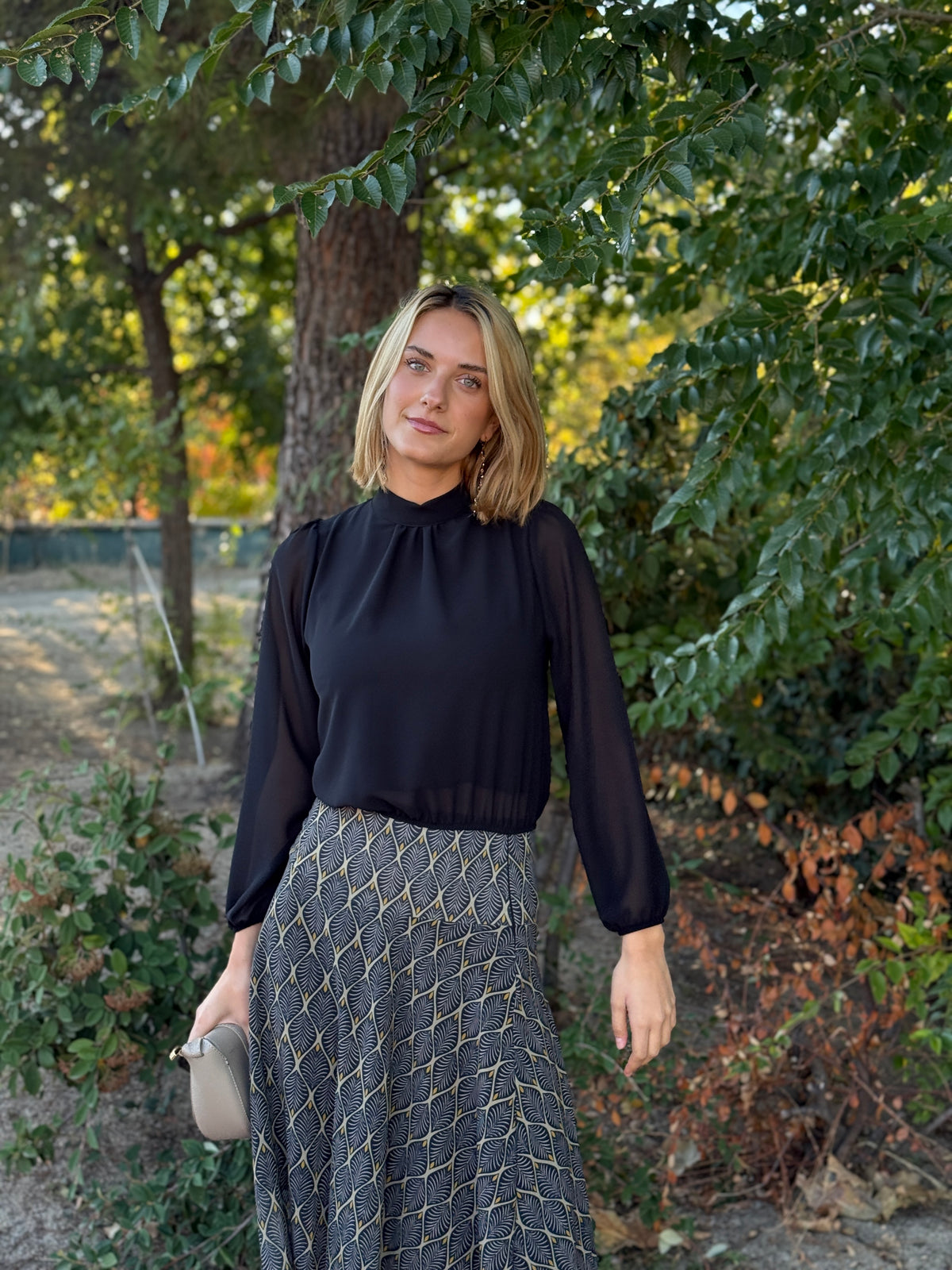 Camisa Amelie Negra