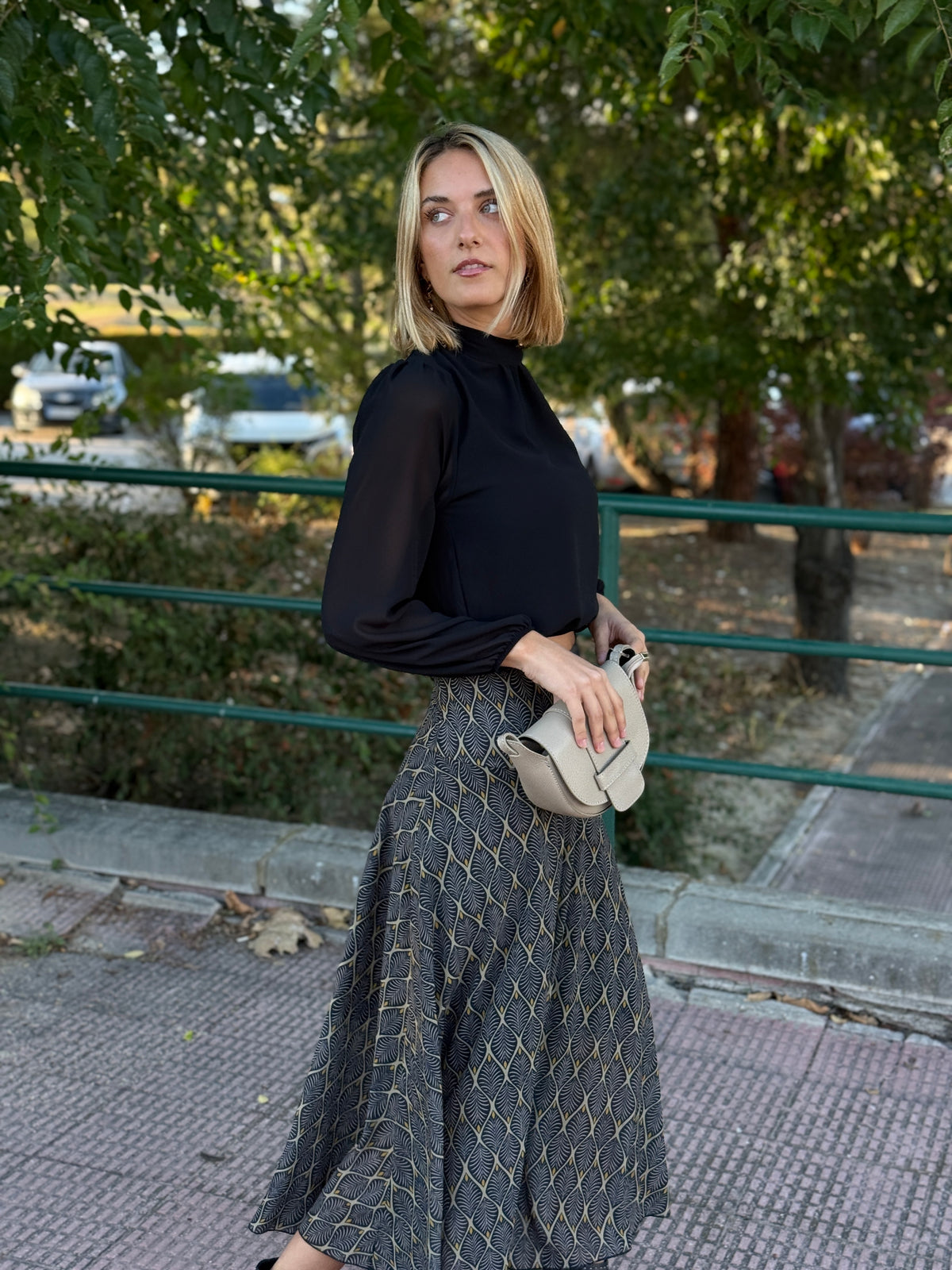 Camisa Amelie Negra