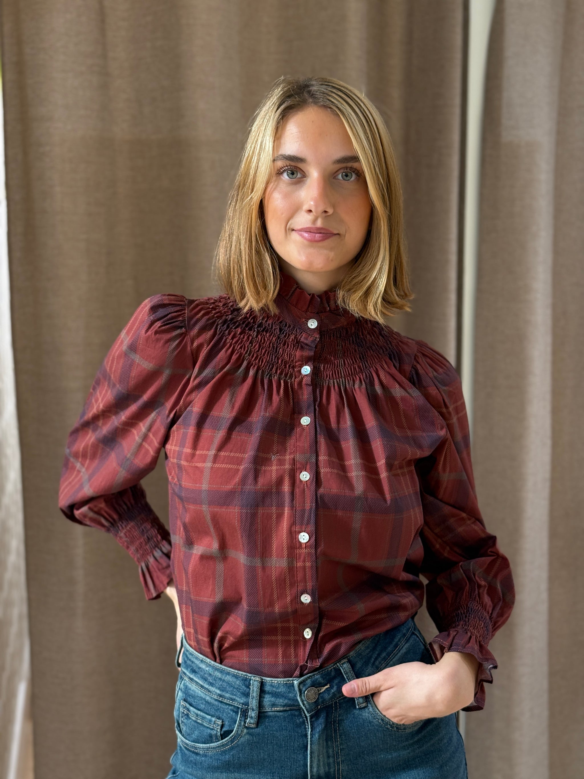 Camisa Agra Cuadros Escoceses