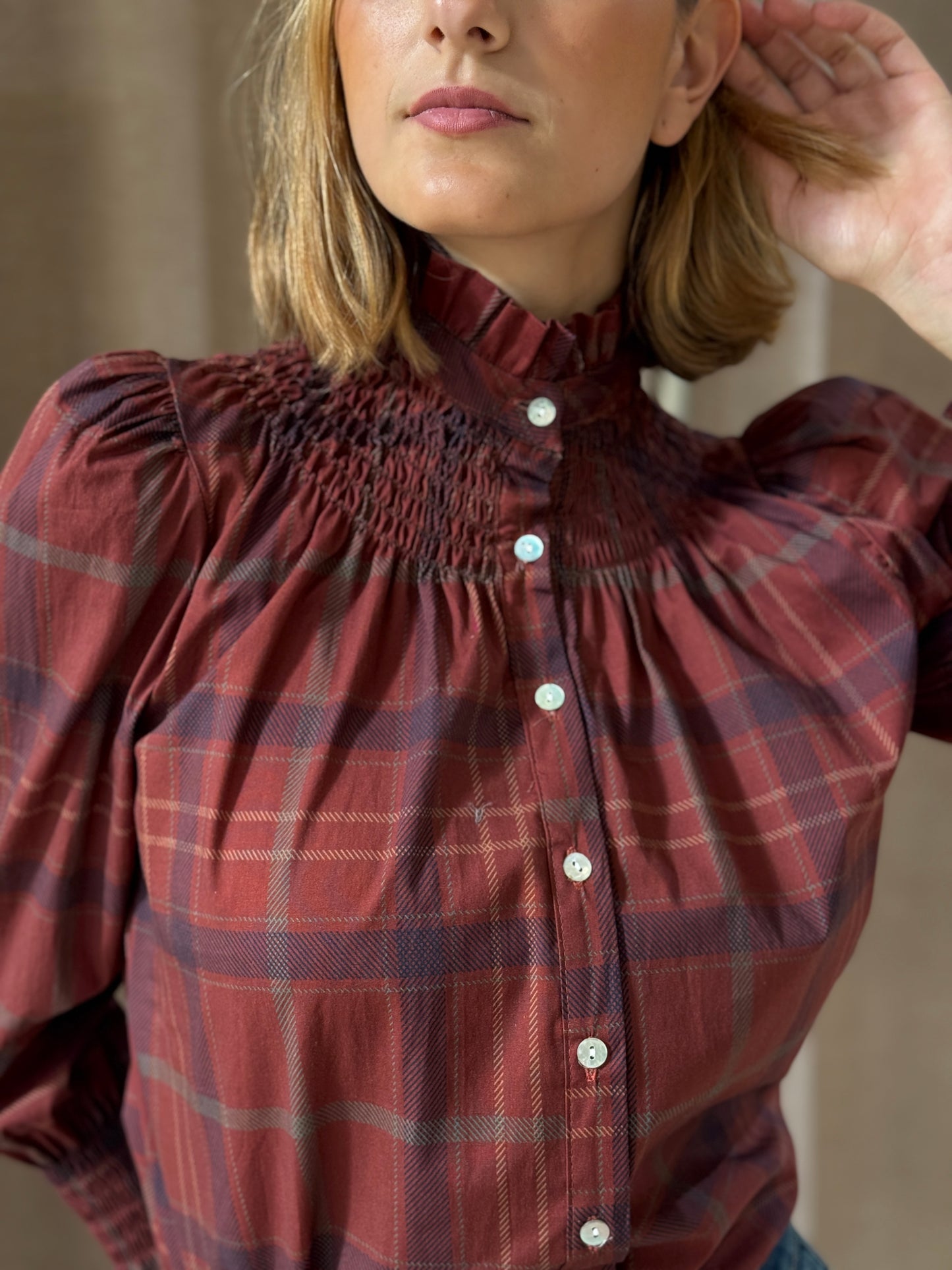 Camisa Agra Cuadros Escoceses