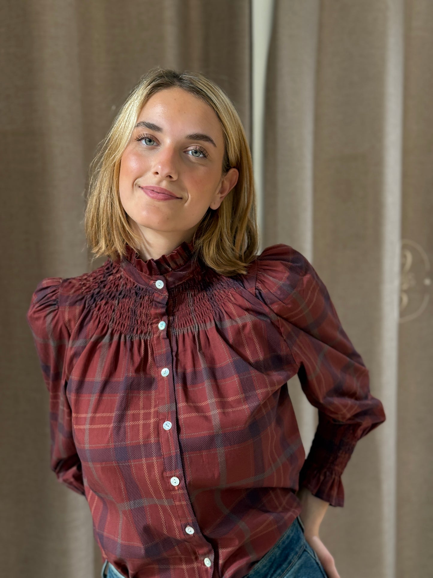 Camisa Agra Cuadros Escoceses