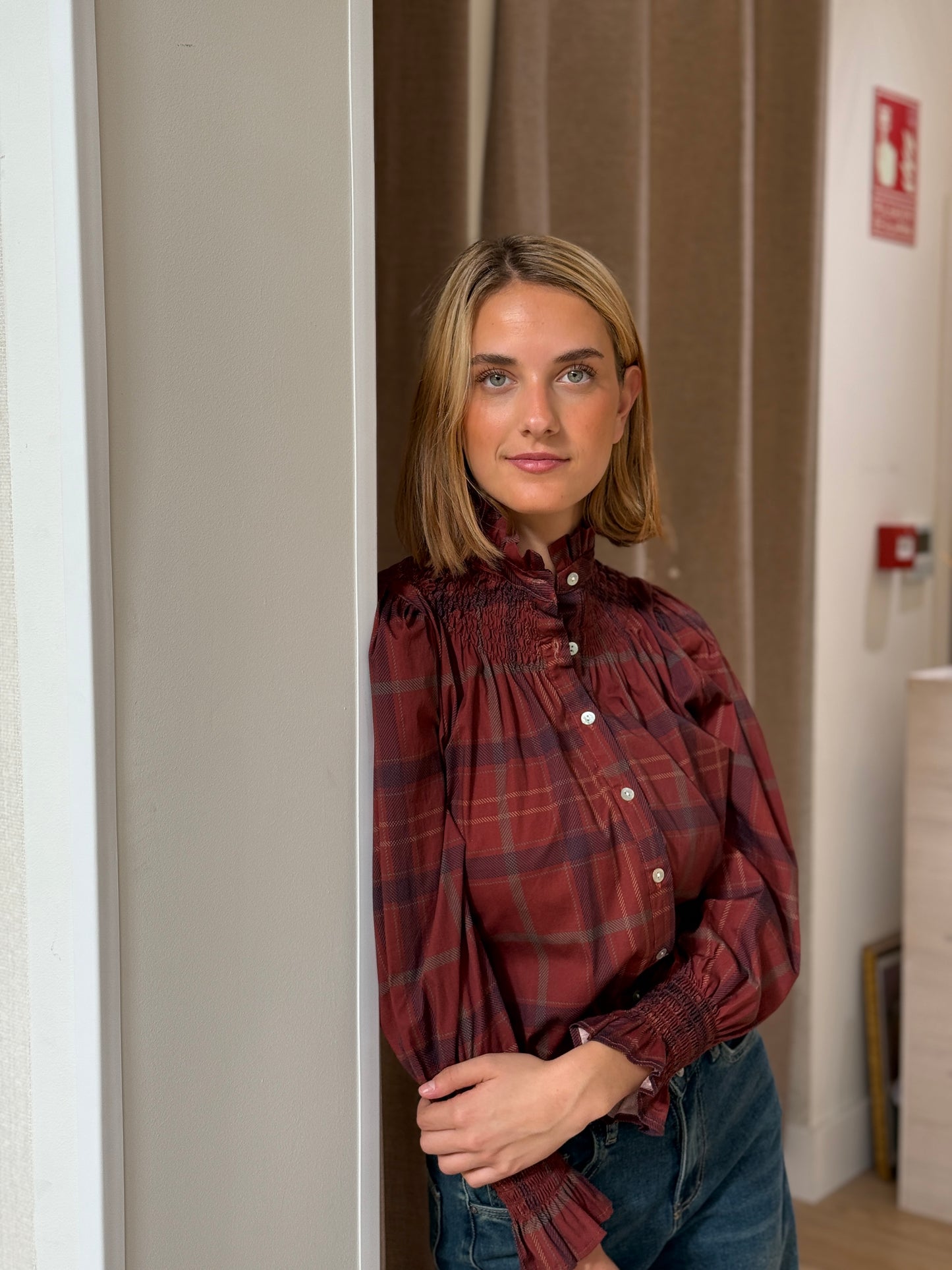 Camisa Agra Cuadros Escoceses