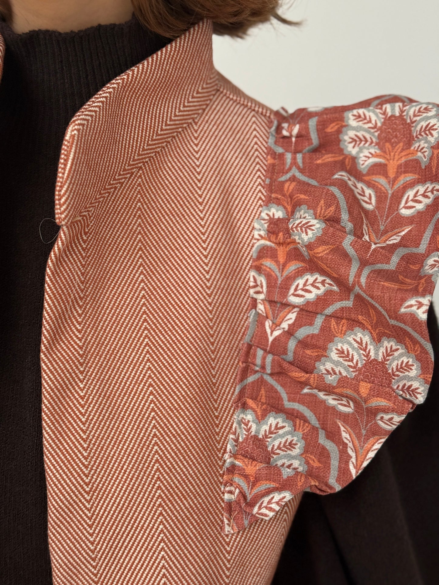 Chaleco 9MÁS5 Espiga Naranja