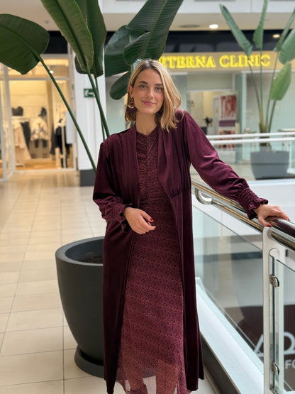 Chaqueta Terciopelo Burdeos