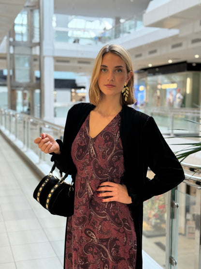 Chaqueta Terciopelo Negro