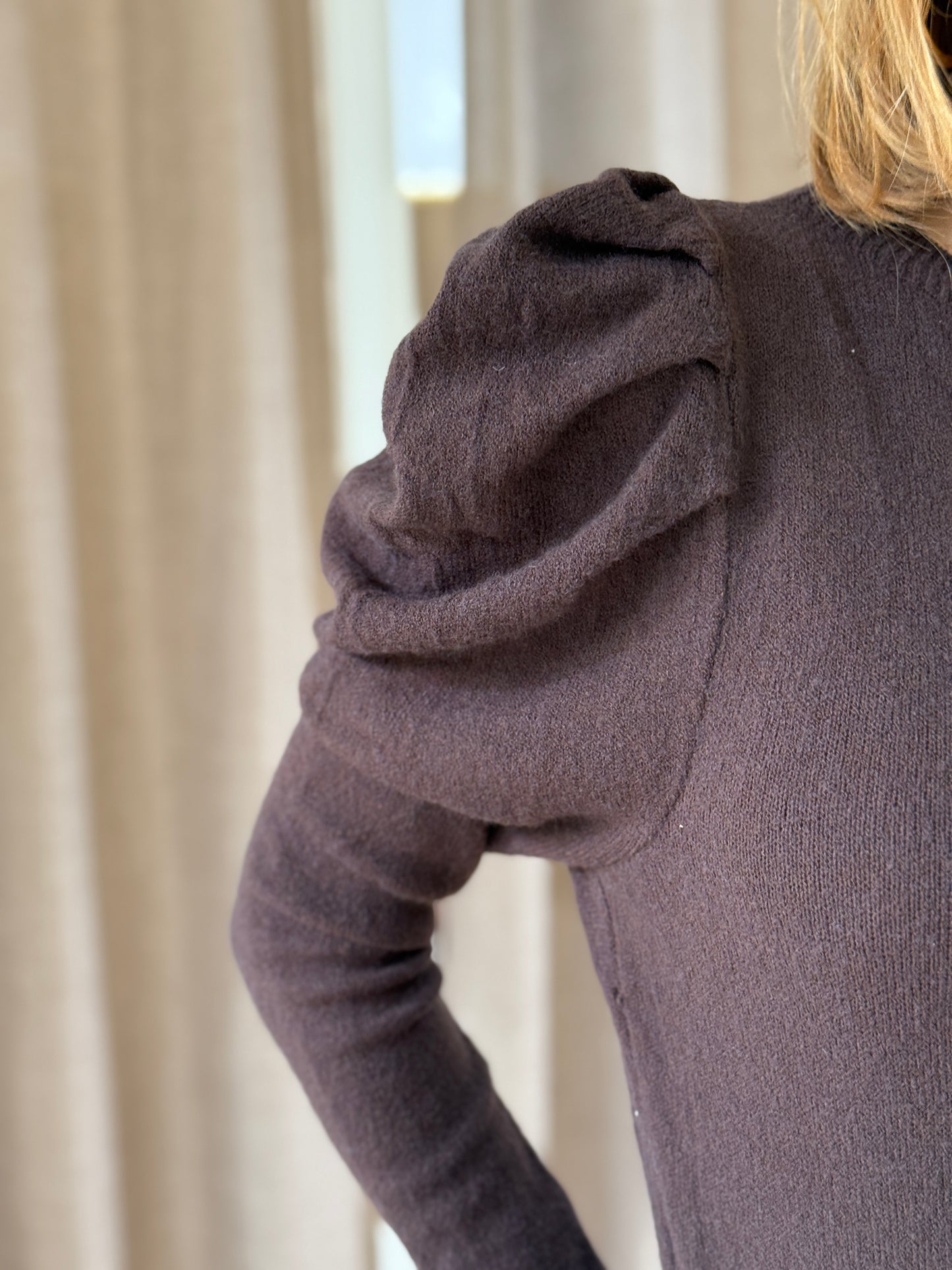 Jersey Abullonado Marrón