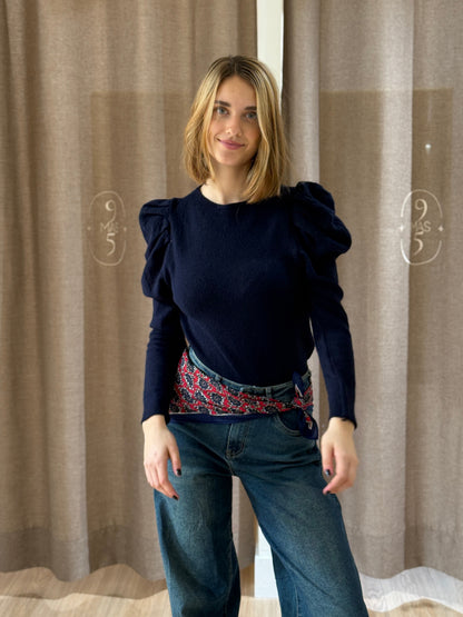 Jersey Abullonado Azul