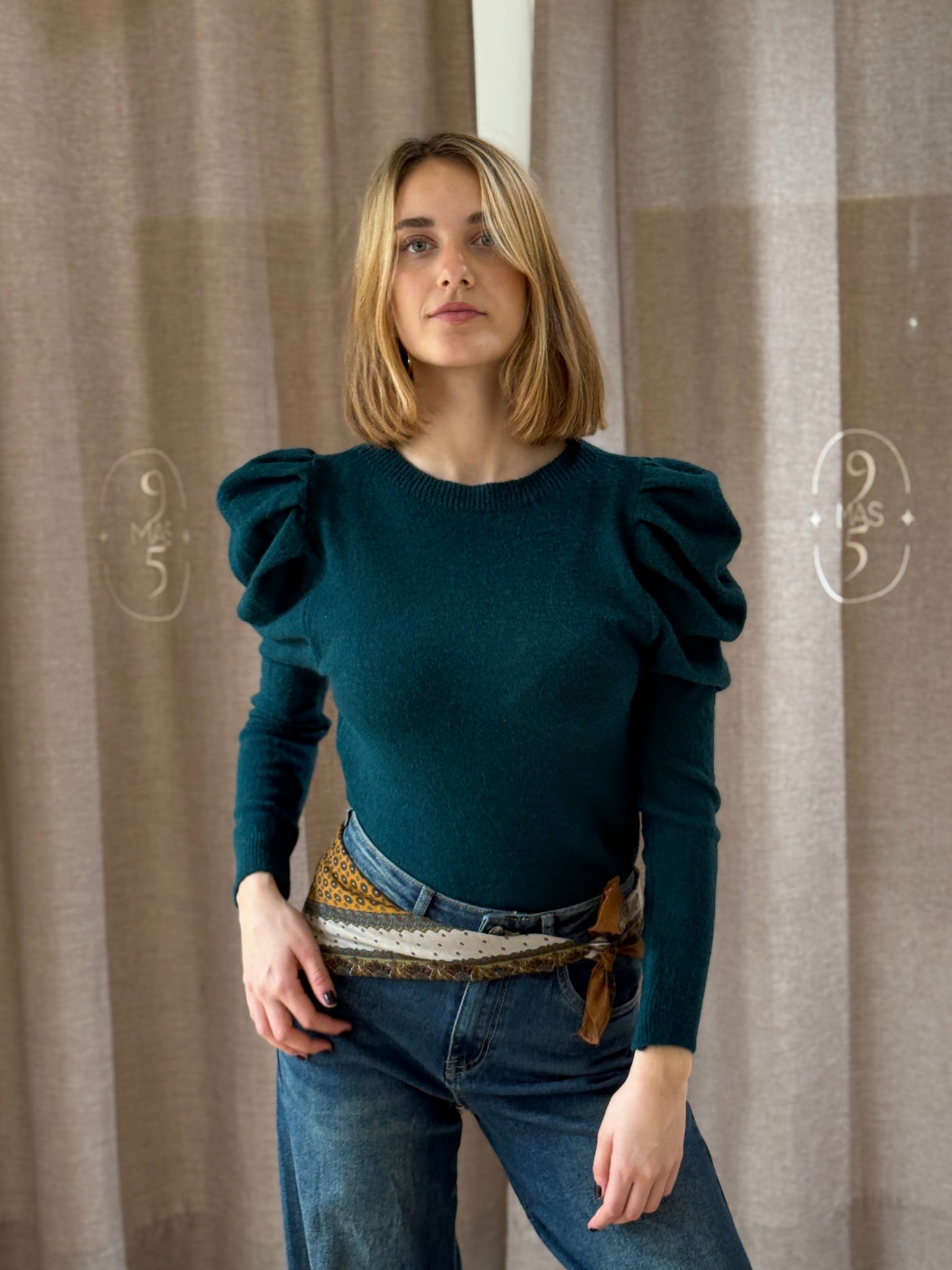 Jersey Abullonado Verde