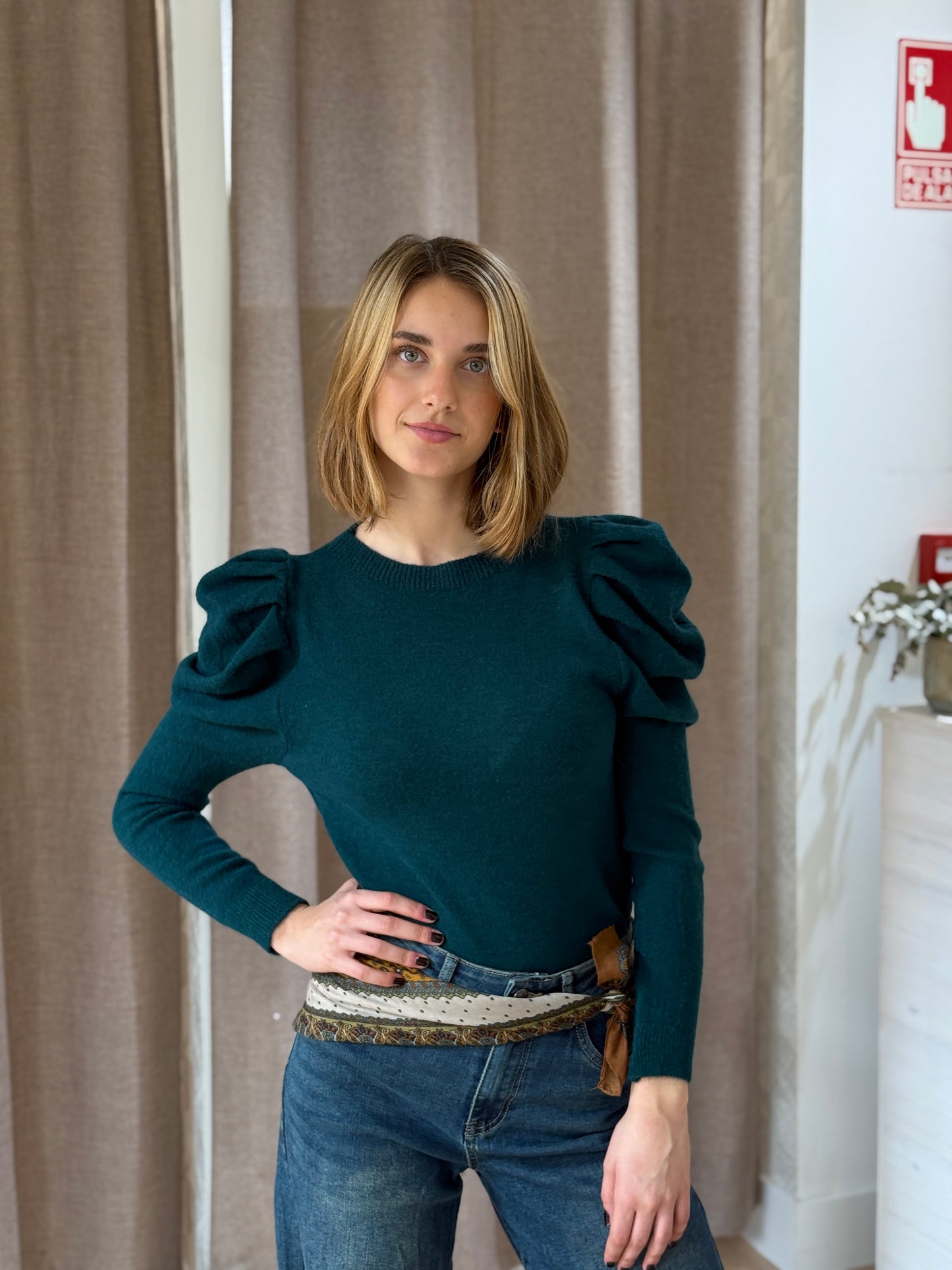 Jersey Abullonado Verde