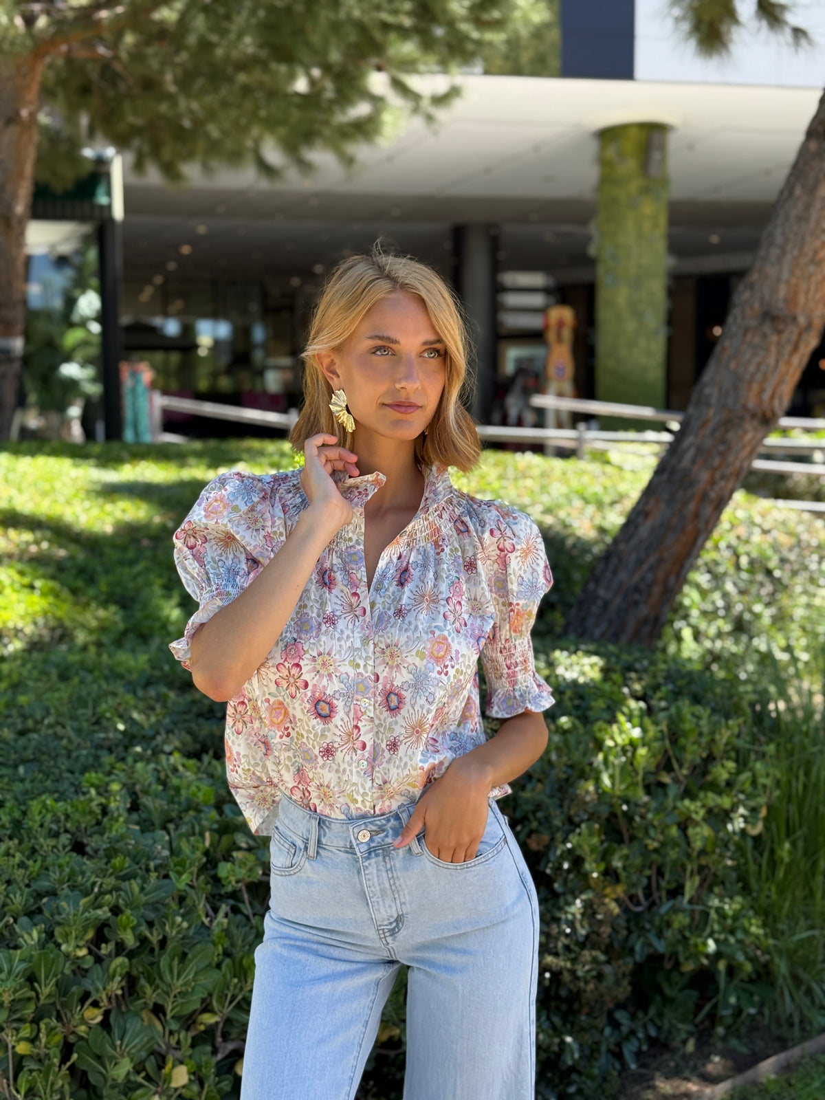 Beatrix Green Shirt