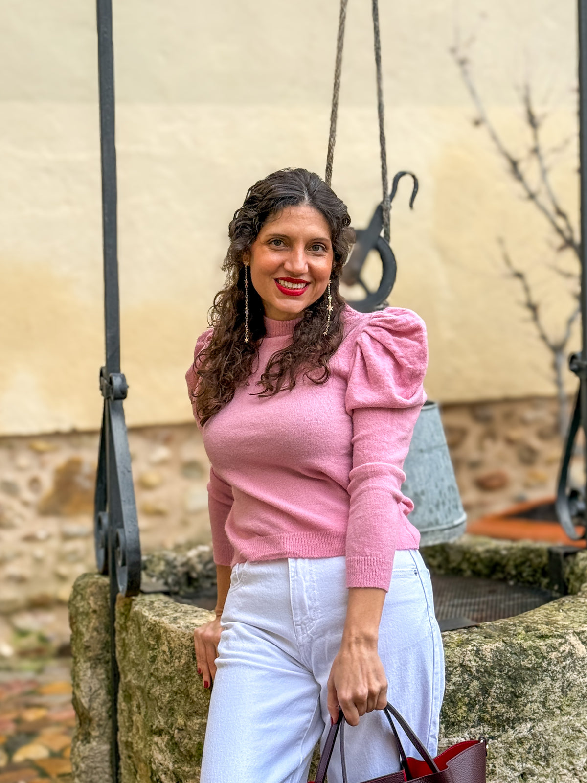 Jersey Abullonado Rosa Baby