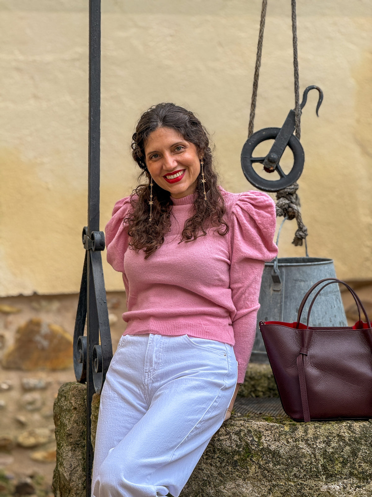 Jersey Abullonado Rosa Baby