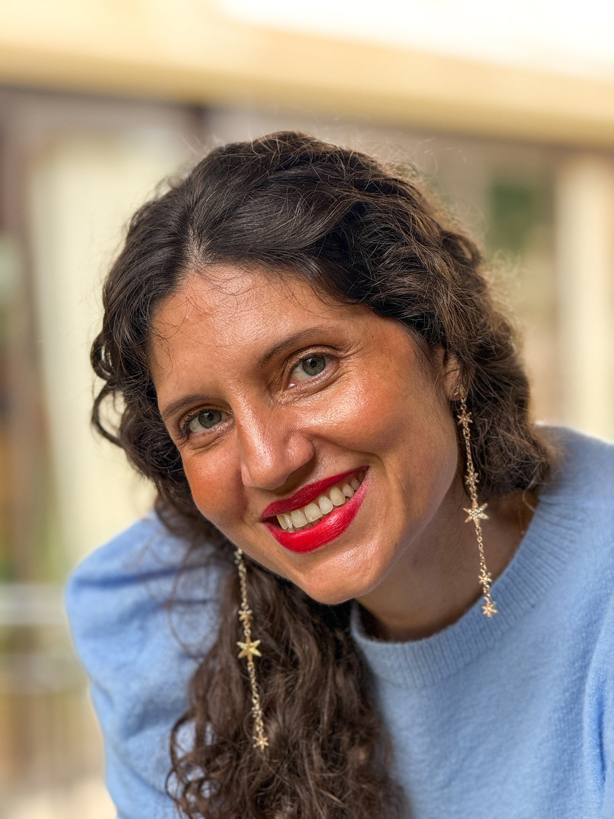 Jersey Abullonado Azul Pálido