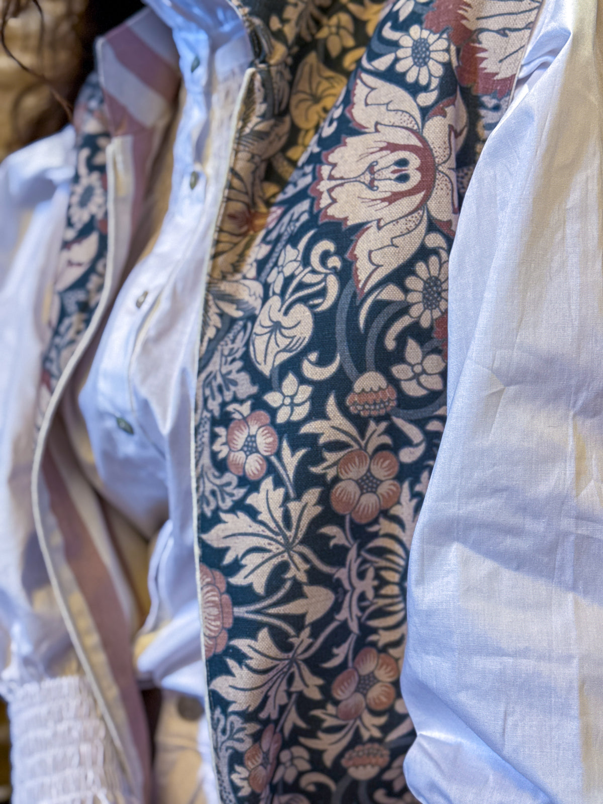 Chaleco Ginebra Reversible Azul y Rosa