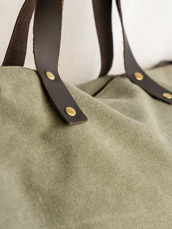 Water Green Magnolia Bag