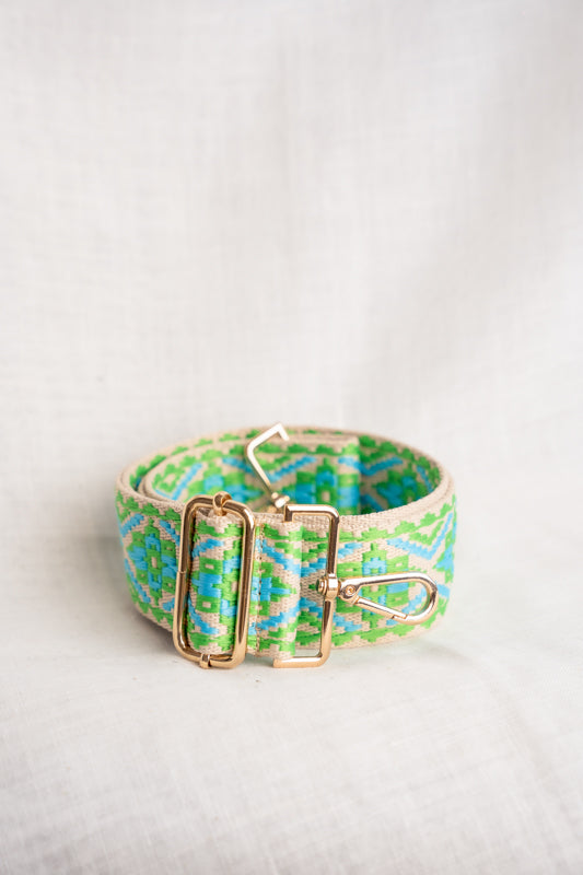 Fluor Green Aztec Strap