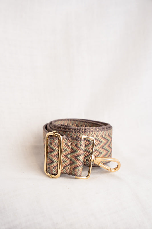 Mauve Zigzag Strap